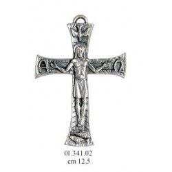 Croce Da Muro Metallo stilizzata cm 12,5