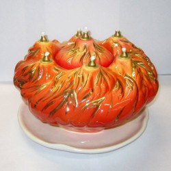 Lampada da Altare in Porcellana a 7 Fiamme