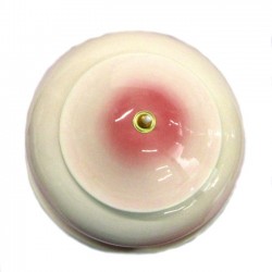 Lampada da Altare in Porcellana colore Rosa Sfumato