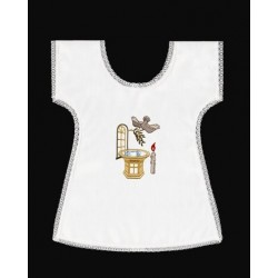 Vestina Battesimo Ricamo FONTE LUSSO