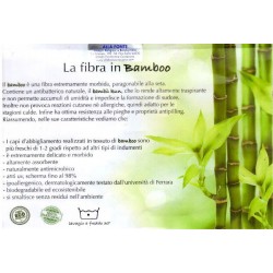 Camice 100% ESTIVO fibra Bamboo (BAMBU) Bianco Panna