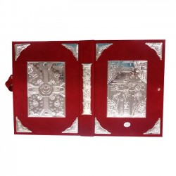 Copri Lezionario Placca Argento fronte retro