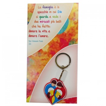 PORTACHIAVI - Portachiavi Colorato Famiglia con... 2