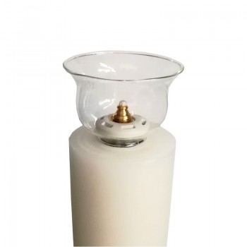 Parafiamma in Vetro per Finte Candele