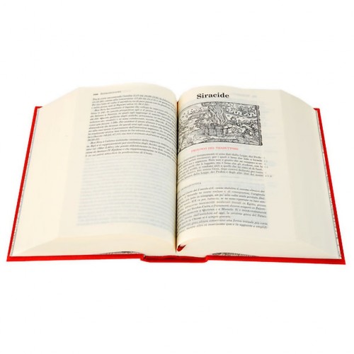 Bibbia di Gerusalemme Telata rossa