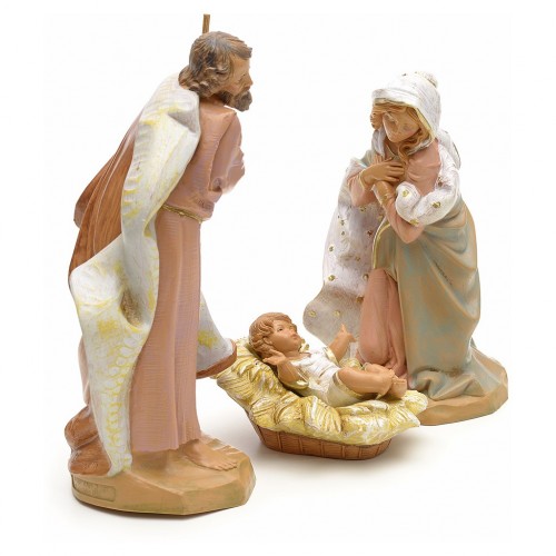 Statue Presepio 19cm Fontanini tinta legno