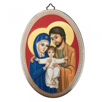 Quadretto Sposi Ovale