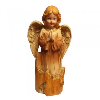 Angelo in Preghiera su base tronco