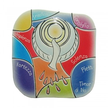 Quadretto con Sette Doni Spirito Santo