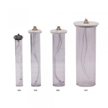 Cartuccia in Policarbonato per Finta Candela