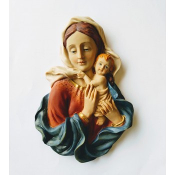 Placca Madonna con Bambino