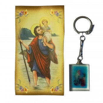 Portachiavi Vetro Madonna