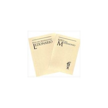 kit Rito del matrimonio e lezionario (2 volumi). Nuova...