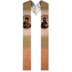 Stola Cristo Pantocratore e Madonna tenerezza