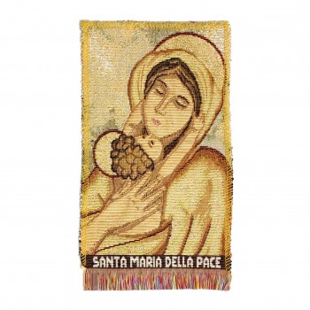 Quadretto Arazzo Madonna della Tenerezza