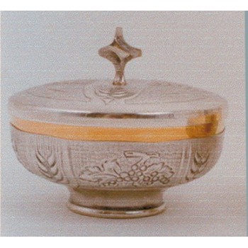 Pisside cesello spighe uva