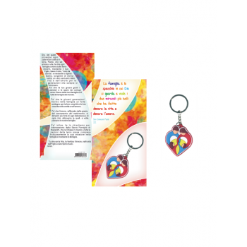 PORTACHIAVI - Portachiavi Colorato Famiglia con...