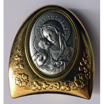 Quadretto Arco Madonna con Bimbo