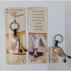 PORTACHIAVI - Giovane KEEP CALM and FOLLOW ME!!