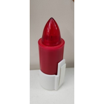 Lumino Elettrico Rosso appendibile con adesivo fino a 120gg