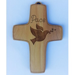 Croce in Ulivo Colomba della Pace da Muro