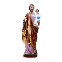 Statua San Giuseppe Resina Italiana 70 cm