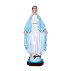 Statua Madonna Miracolosa Resina Italiana 70 cm