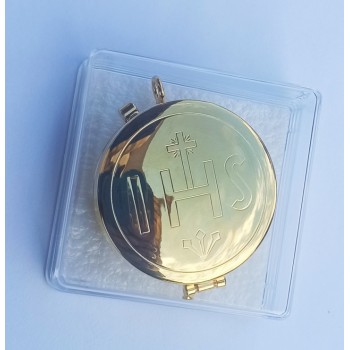 Teca Ottone Dorato Per Ss. Eucaristia IHS