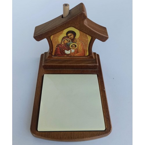 Portamatite Portablocco Carta in Legno Massello...