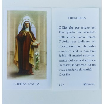 Santini Carta Leggera S. Teresa D'Avila (100 pezzi) 15...