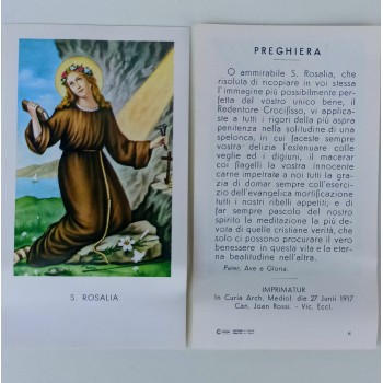 Santini Carta Leggera Santa Rosalia (100 pezzi) 15...