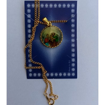 CIONDOLO Collanina Tonda S. Famiglia