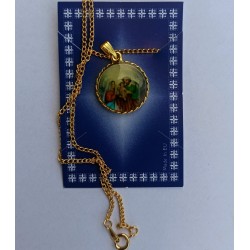 CIONDOLO Collanina Tonda S. Famiglia