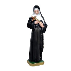 Statua Santa Rita 30 cm Resina Italiana Dipinta