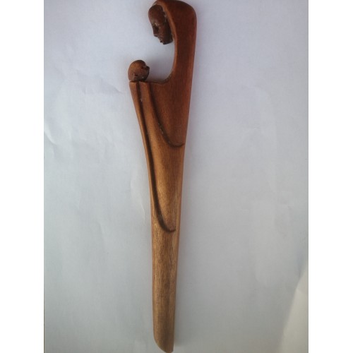 Madonna in Legno Prodotto Artigianale Africano...