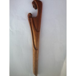 Madonna in Legno Prodotto Artigianale Africano EQUOSOLIDALE