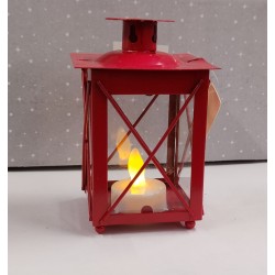 NATALE - Lanterna Rossa a Led