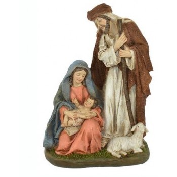 NATALE - Blocco Natività Classica Resina 20 CM
