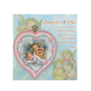 Sopraculla Cuore Rosa Angelo di Dio