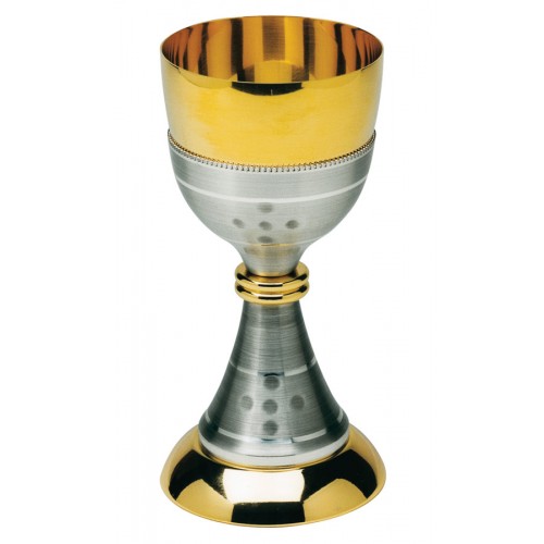 CALICE MARTELLATO GODRONATO H 18 CM
