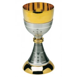 CALICE MARTELLATO GODRONATO H 18 CM