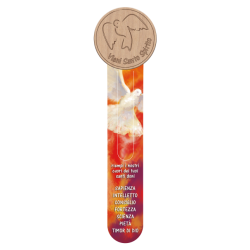 CRESIMA - Segnalibro Legno Plastica