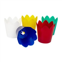 Flambeaux Plastica 50pz per Processioni e Fiaccolate