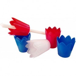 Flambeaux Plastica 50pz per Processioni e Fiaccolate