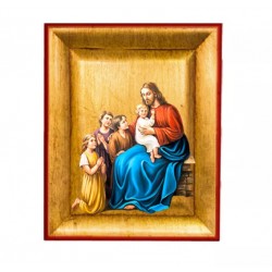 Quadretto Icona FOGLIA ORO f.to piccolo, medio, grande