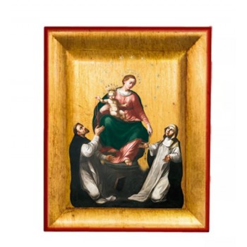 Quadretto Icona FOGLIA ORO f.to piccolo, medio, grande