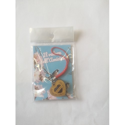 CIONDOLO ULIVO Cuore "La cosa piu' bella? La vita"