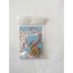 CIONDOLO ULIVO Cuore "La cosa piu' bella? La vita"