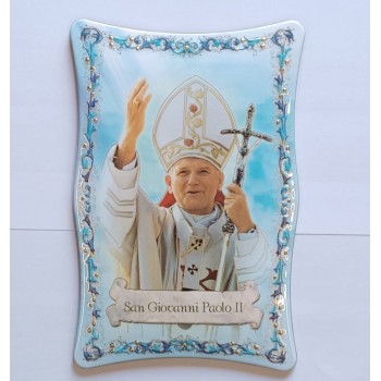 Quadretto San Giovanni Paolo II  24x15cm