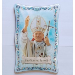 Quadretto San Giovanni Paolo II  24x15cm
